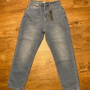 Legend London Mom Jeans - Vintage Blue Wash